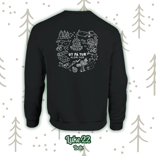 22 - Ut på tur (sort)