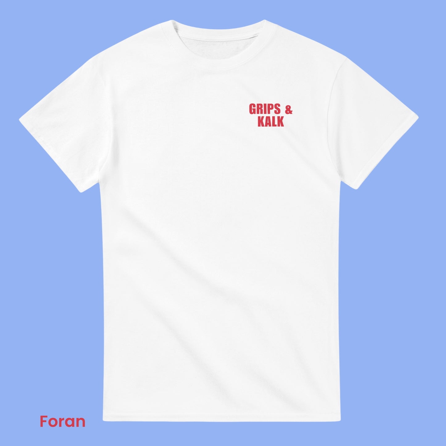 Crossfit klubben - Grips & kalk (rød)