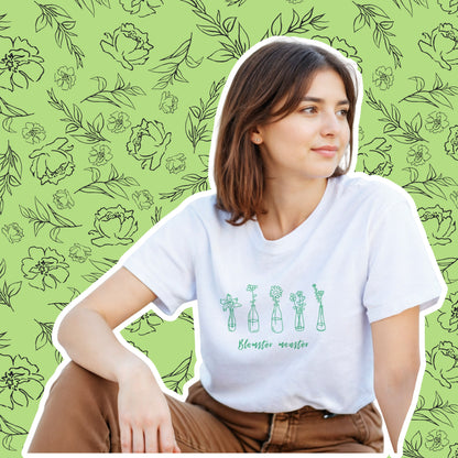 Blomster monster (Grønn)