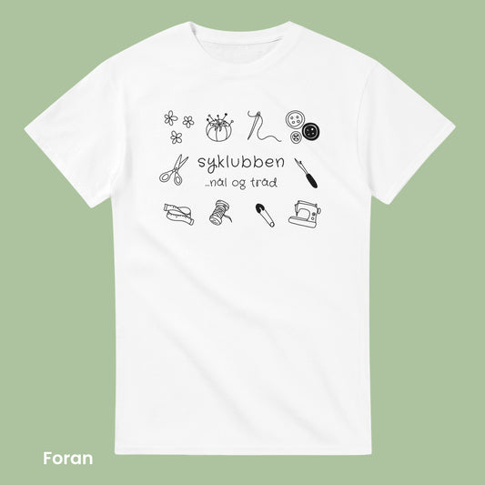 Syklubben - Nål og tråd (svart)