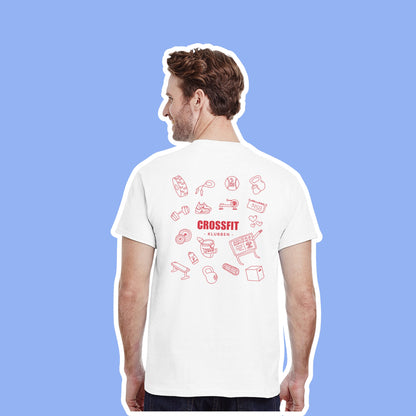 Crossfit klubben - Grips & kalk (rød)