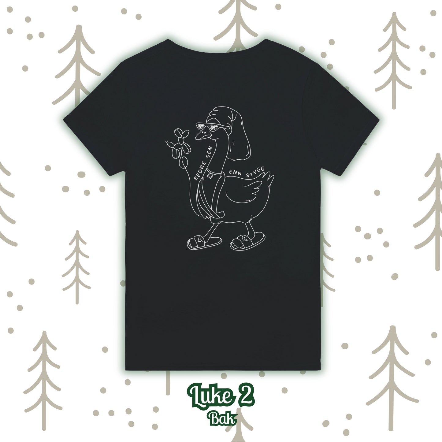 2 - Bedre sen enn stygg (sort)