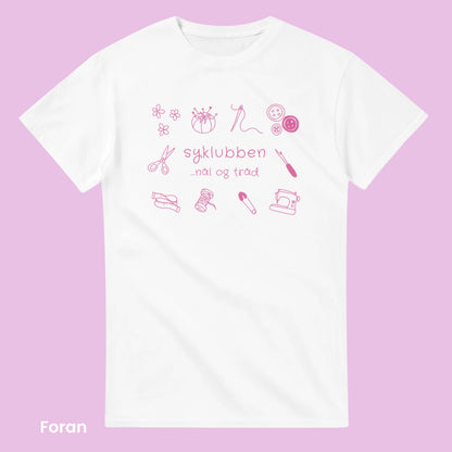 Syklubben - Nål og tråd (rosa)