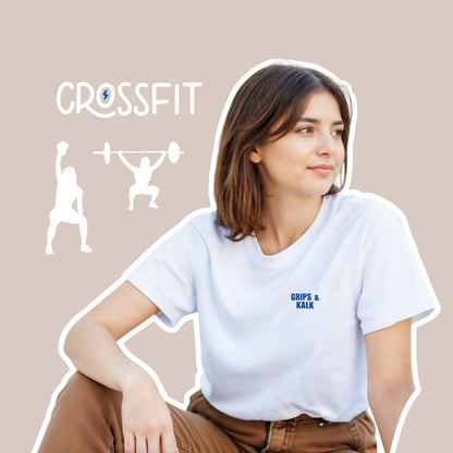 Crossfit klubben - Grips & kalk (blå)